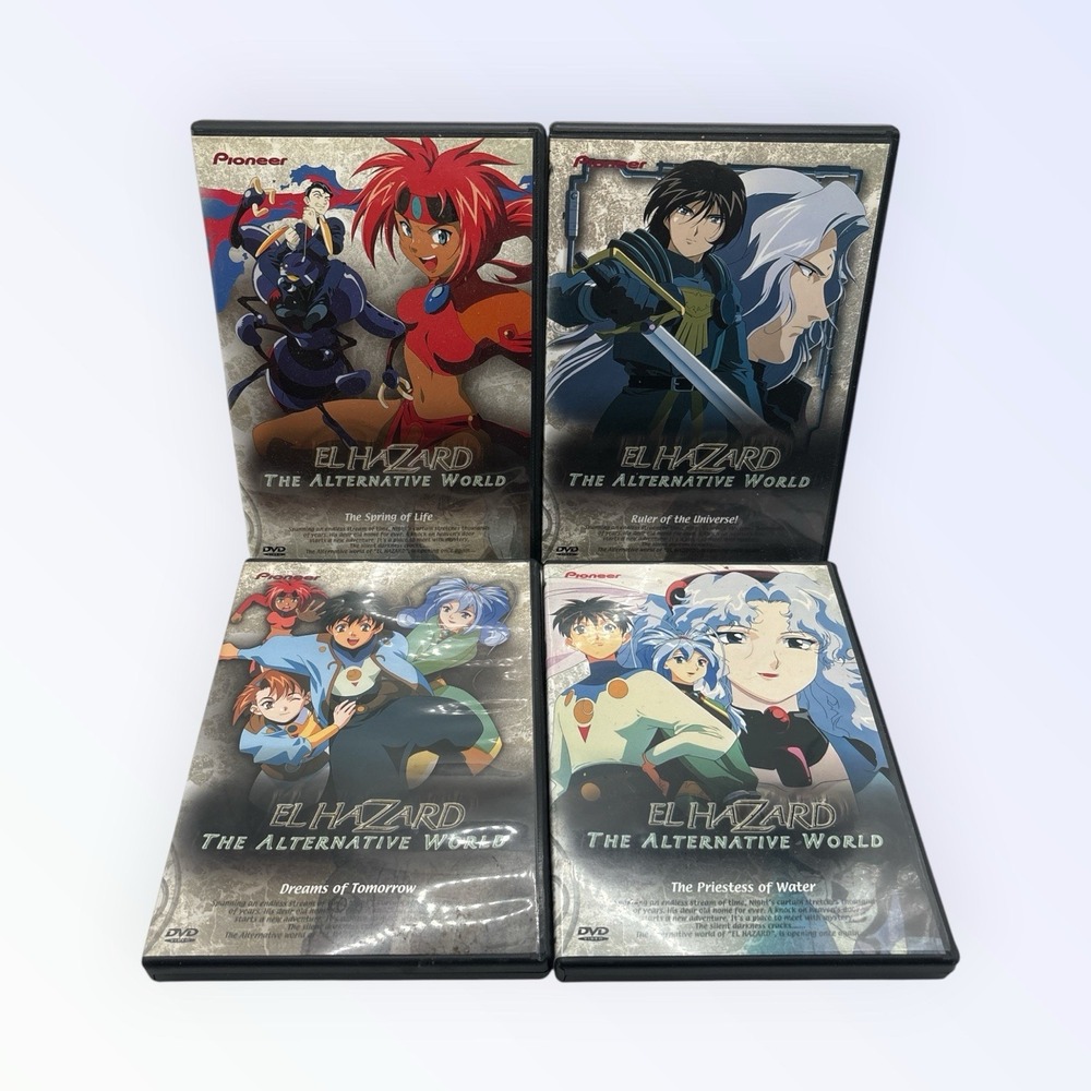 El Hazard: The Alternative World Anime DVD Complete 4 Disc Set